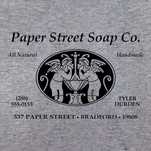 Fight Club - Paper Street Soap Company t shirt